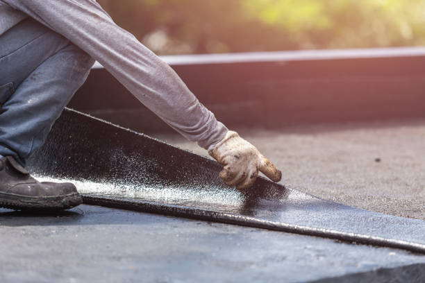 Professional Waterproofing technician working in Camden, SC
